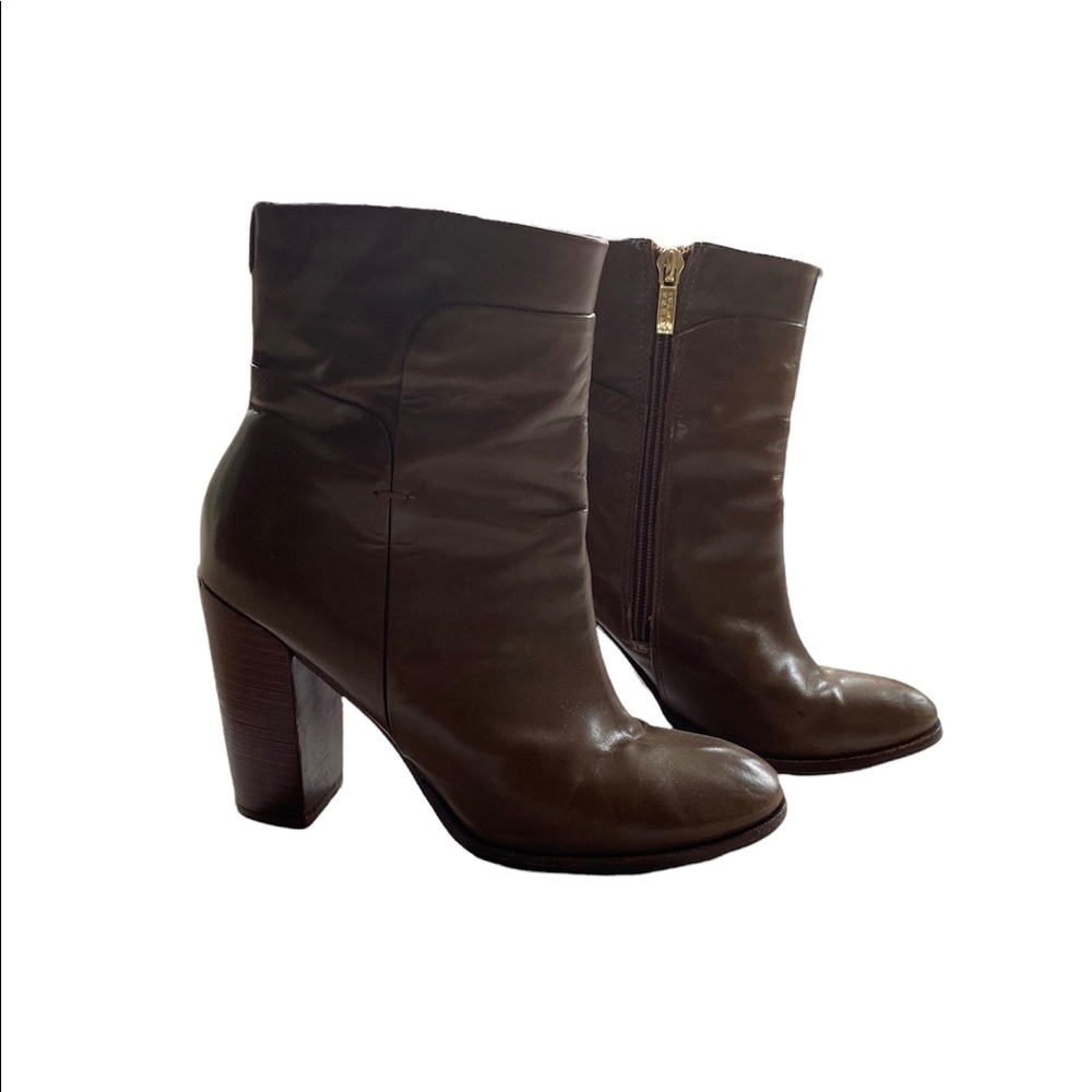 Tan boots